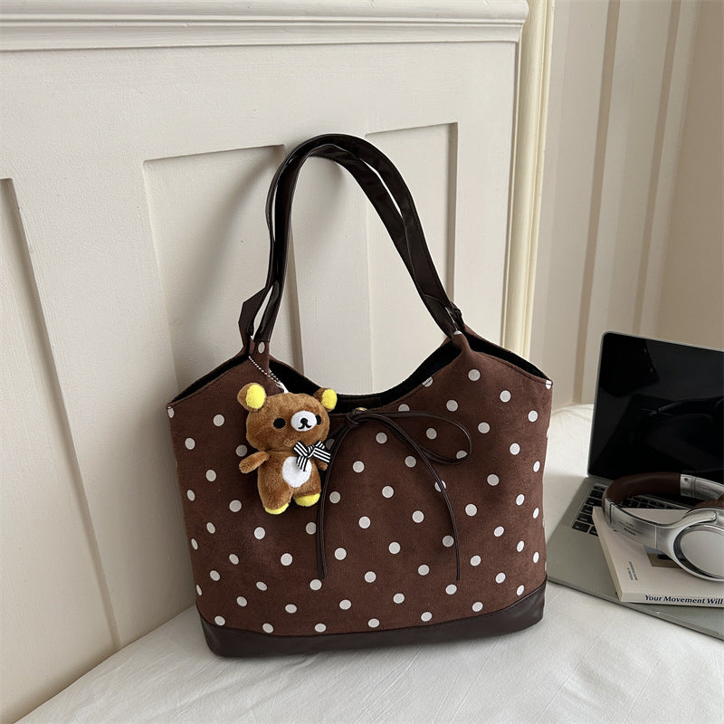 Verspielte Tüpfel Tasche