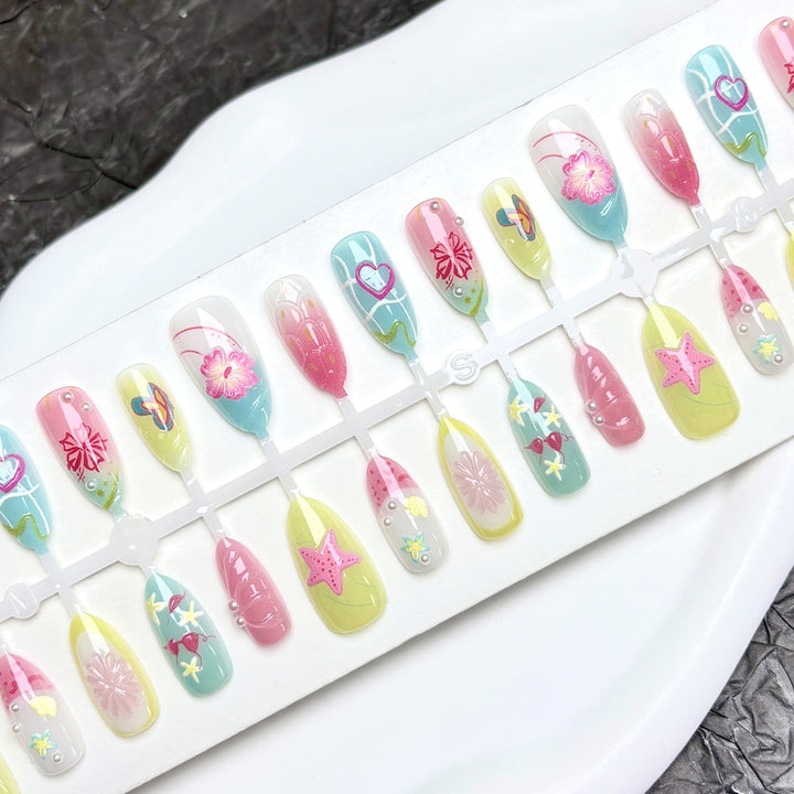 Dekoratives Press-On Nagelkunstset 1790745587