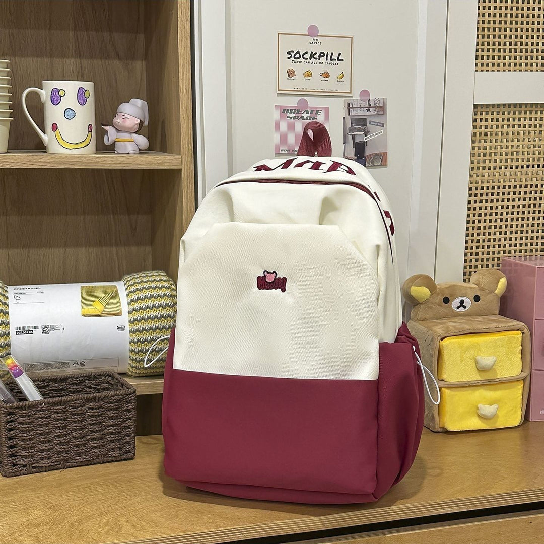 Verspielter Rucksack mit Aufgesticktem Motiv Karnz