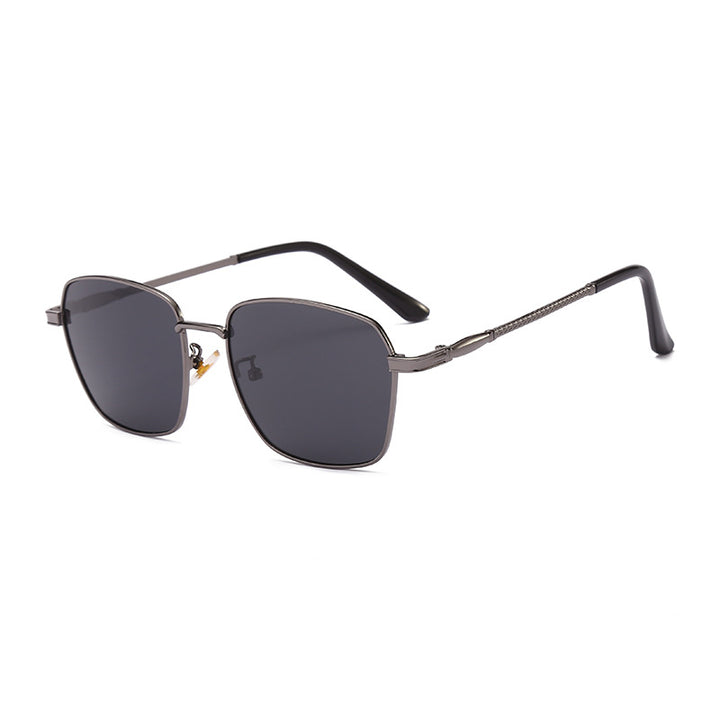 Herren Quadratische Designer-Sonnenbrille mit hochgradigem UV-Schutz Karnz