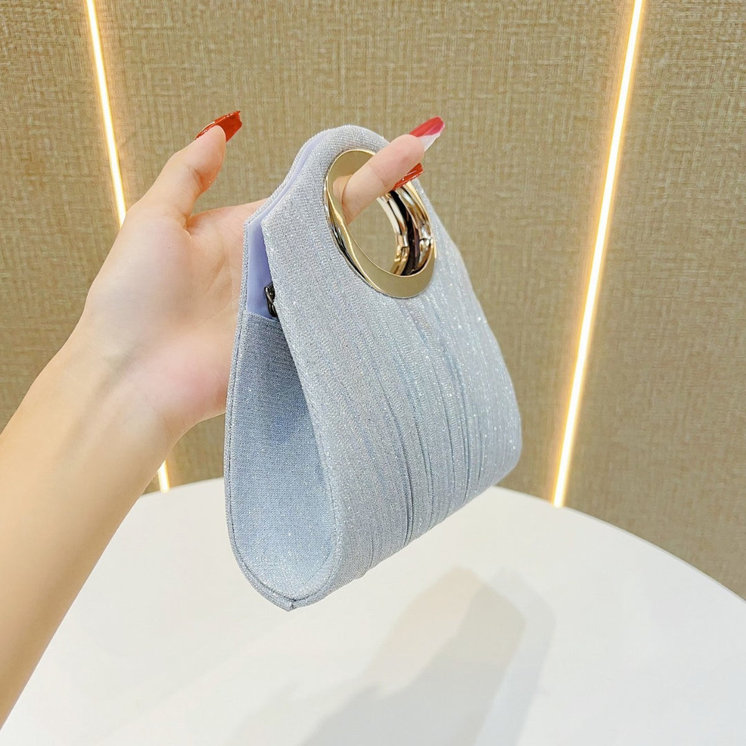 Falten-Abendhandtasche