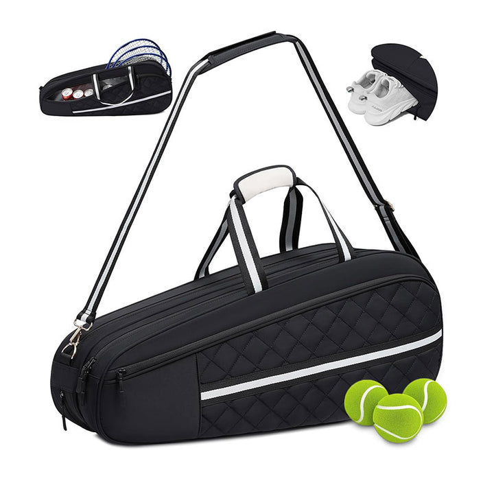 Stylische Tennisracket- und Ausrüstungs-Tragetasche Karnz