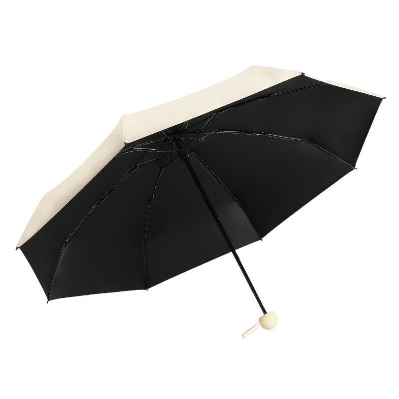 Unisex Faltregenschirm mit UV-Schutz Karnz