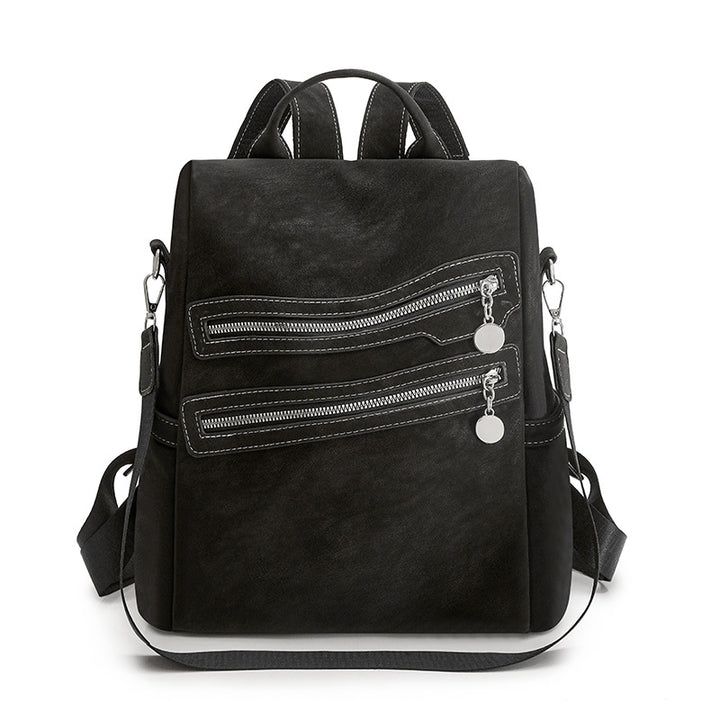 Stylischer Multi-Reißverschluss-Rucksack Karnz