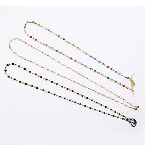 Dekorative Brillen mit eleganter Kette Karnz