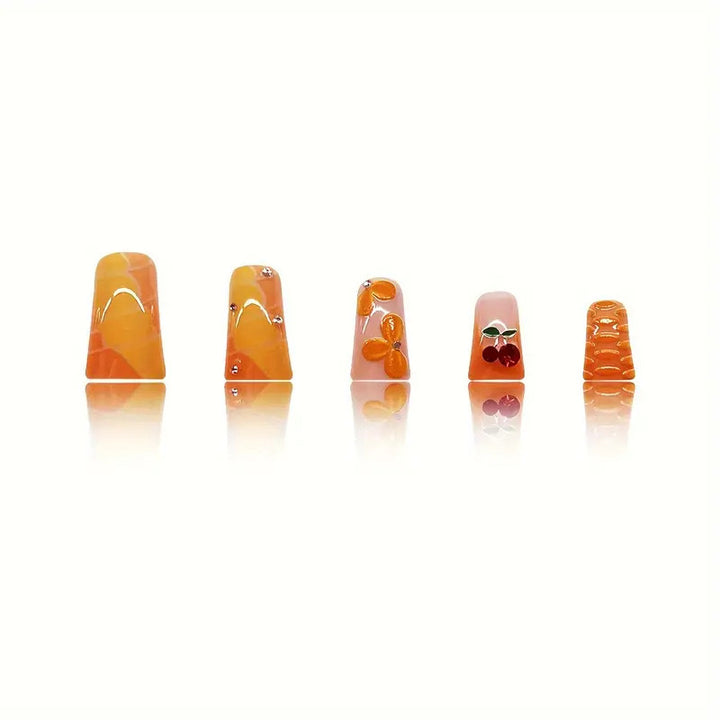 Künstlerische Acryl-Nagelverlängerungen Karnz