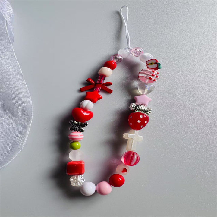 Verspielte Perlen Charm Brillenband Karnz