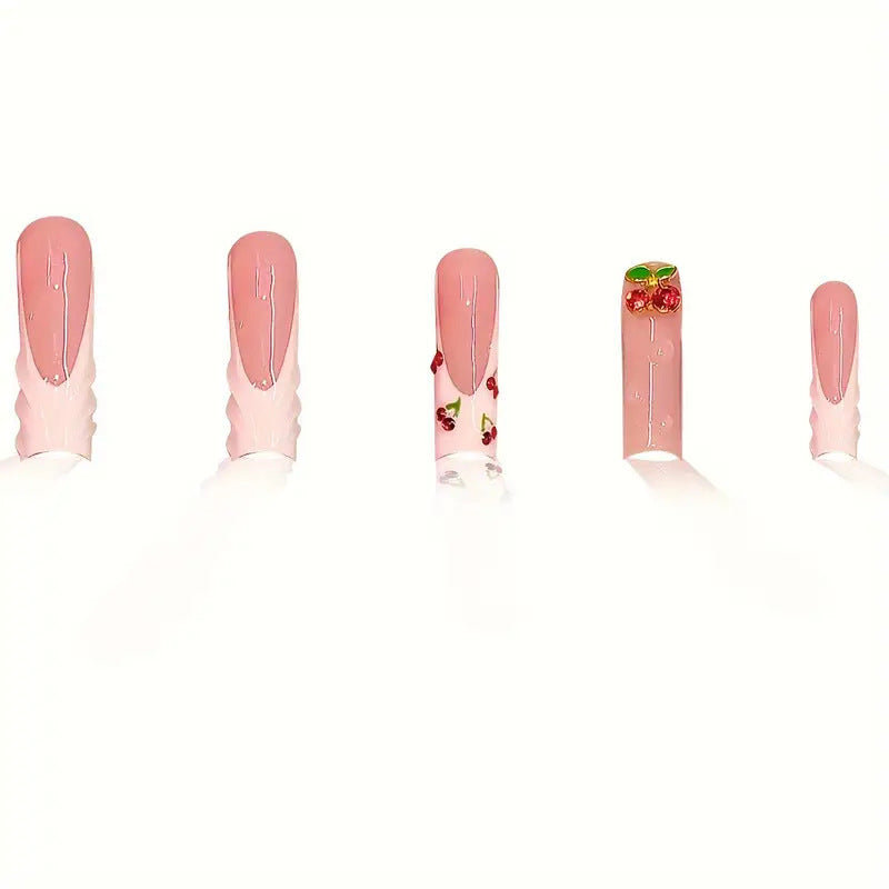 Künstlerische Kirschblüten-Nagelverstärkungen Karnz