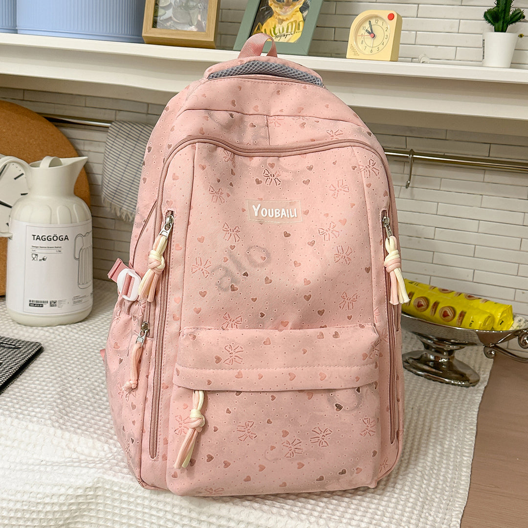 Stilvolle floral-geprägte Rucksack Karnz