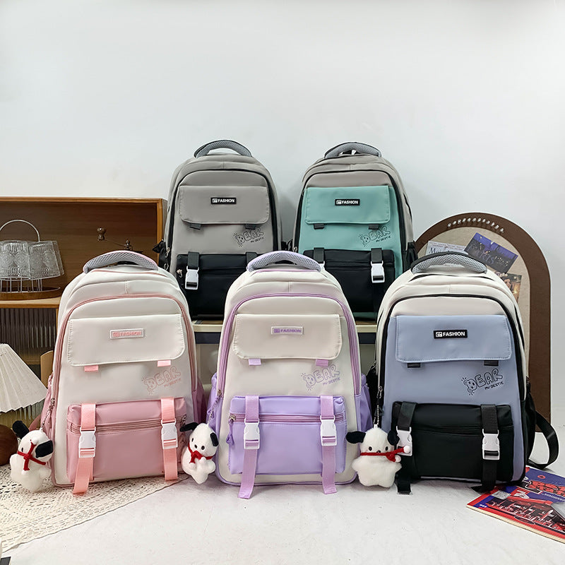 Trendy Grafik Schulrucksack Karnz
