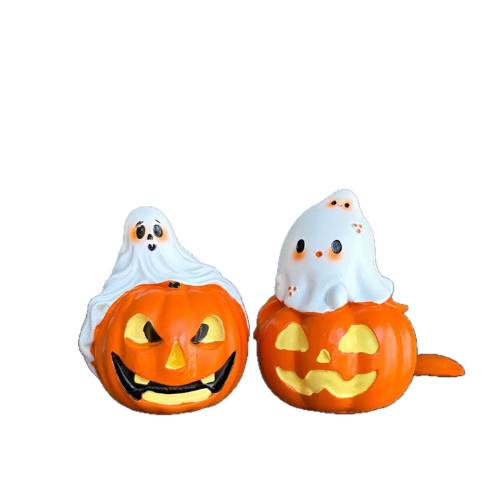 Lustige Halloween Kürbisfigur Karnz
