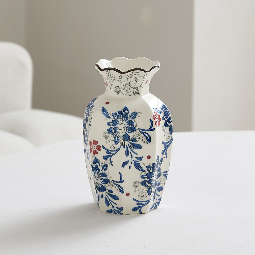 Elegante Keramik Blumenvase Karnz