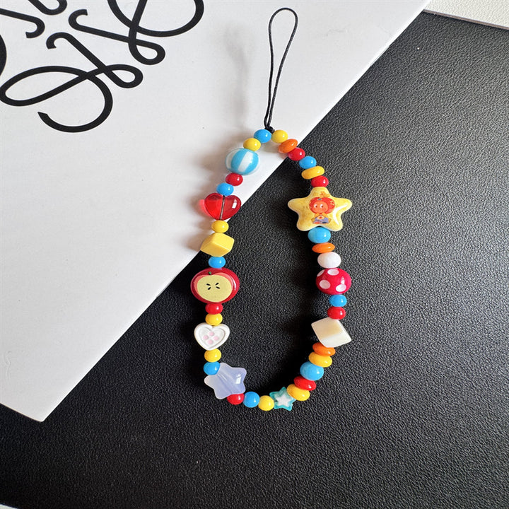 Funky Perlen Charm Lanyard Karnz