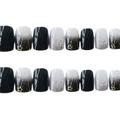 Dekorative Press-On Nagelkunst Kollektion