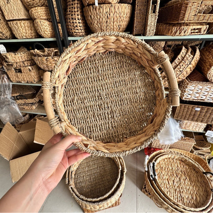 Nesting Woven Storage Baskets Karnz