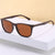 Damen modische Sonnenbrille mit robustem, mattem Rahmen Karnz