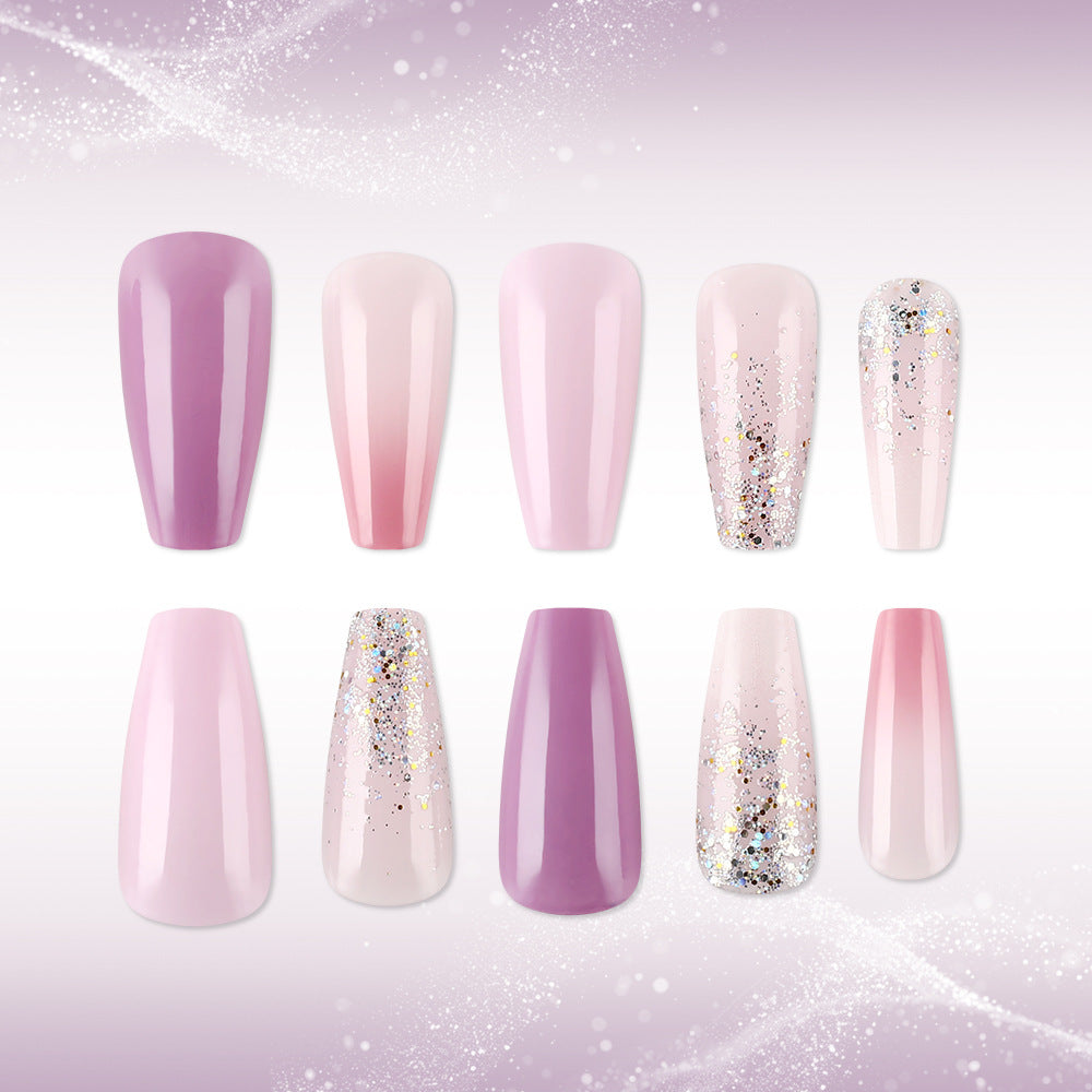 Glamouröses Glitzer-Gel-Nagel-Set Karnz