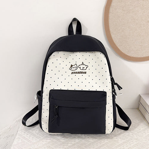Lässiger Pünktchen Rucksack