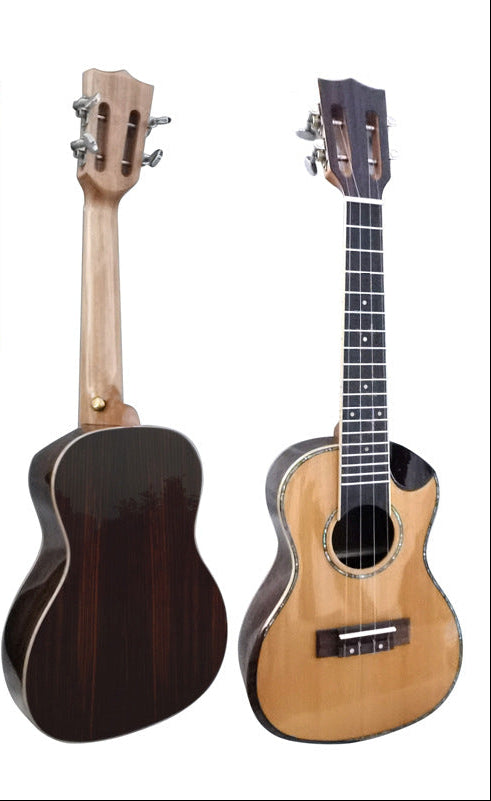 Premium Mahagoni Ukulele mit glatter Oberfläche Karnz