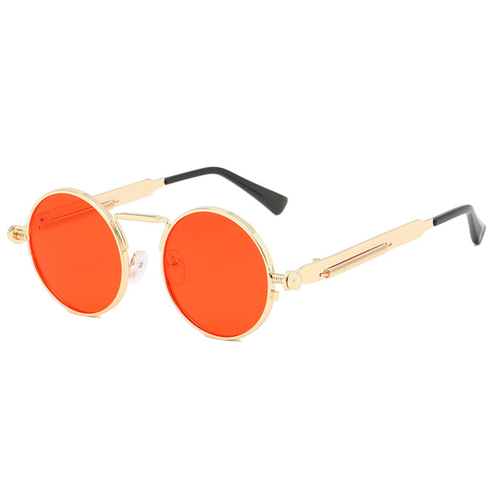 Runde Rahmen Statement Sonnenbrille
