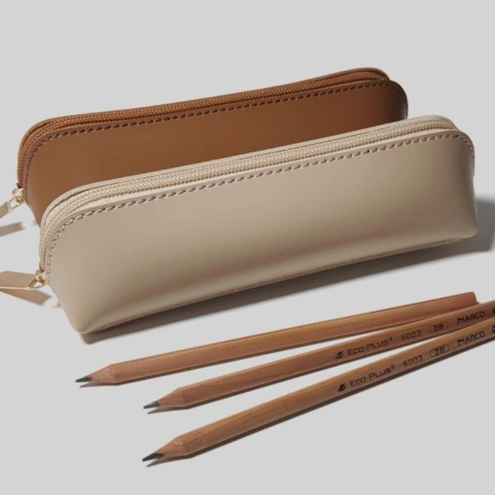 Elegantes Leder Bleistiftetui Karnz