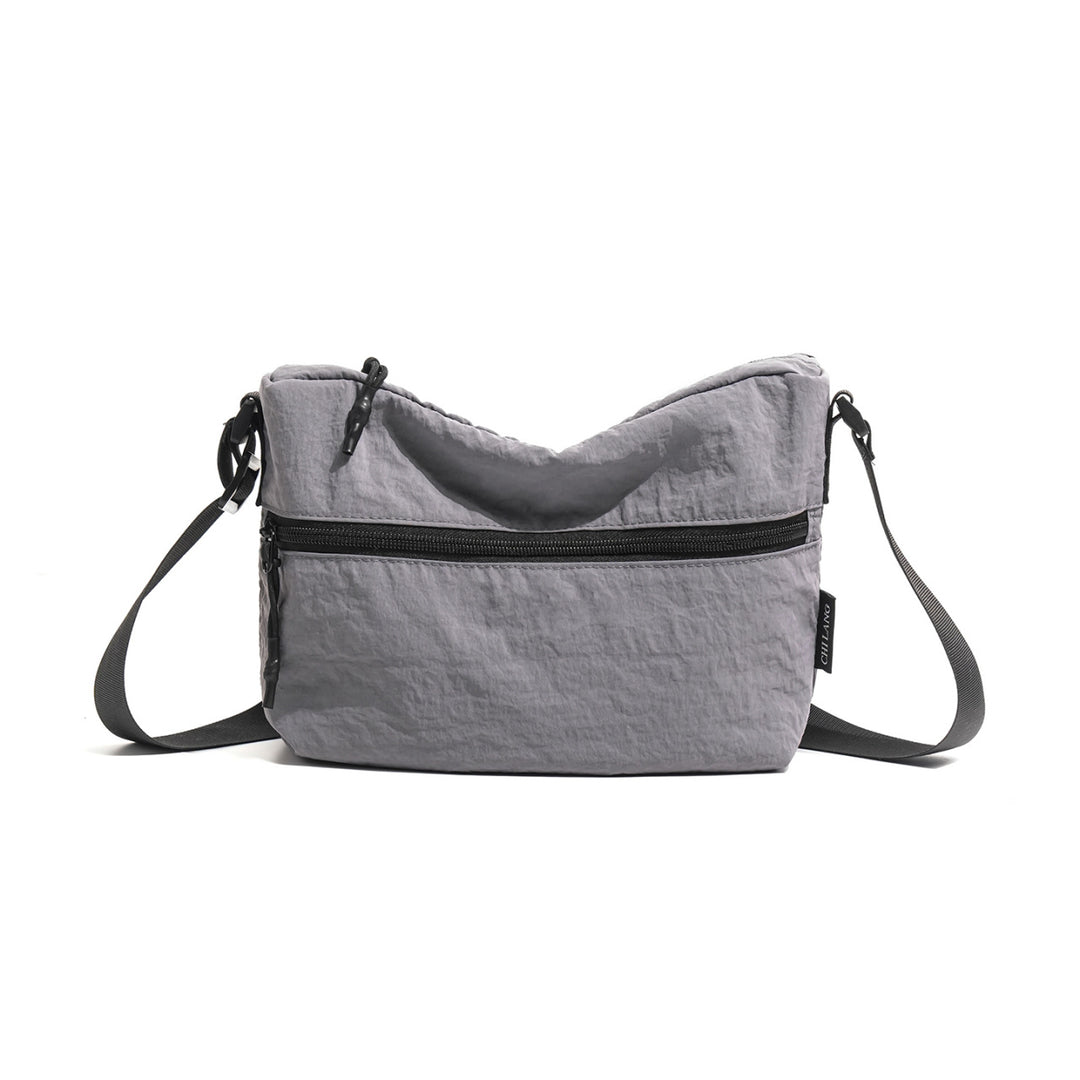 Kompakte Crossbody-Tasche mit mehreren Reißverschlussfächern Karnz