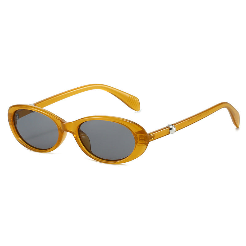 Retro Ovalrahmen Sonnenbrille Karnz 1787812403