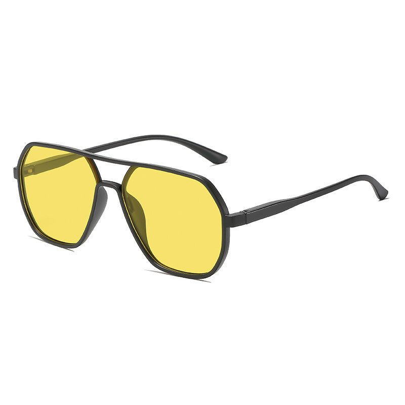 Stylische Quadratische Rahmen Sonnenbrille Karnz
