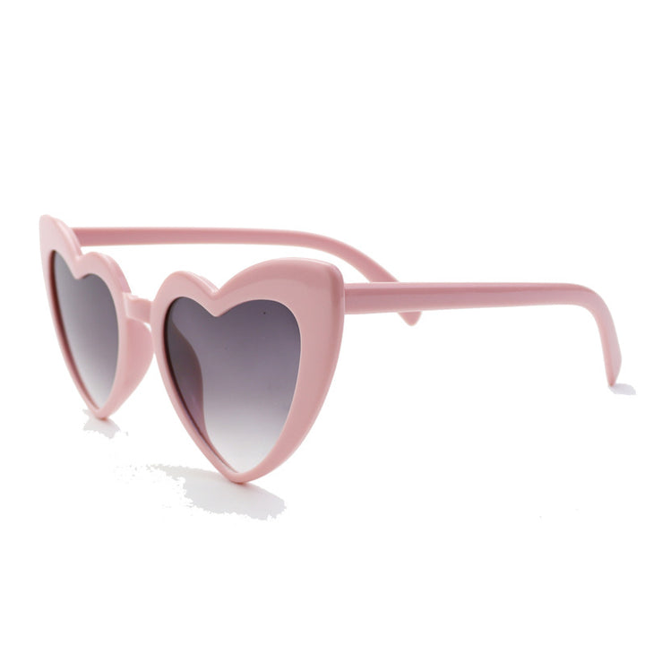 Herzförmige Retro-Sonnenbrille Karnz