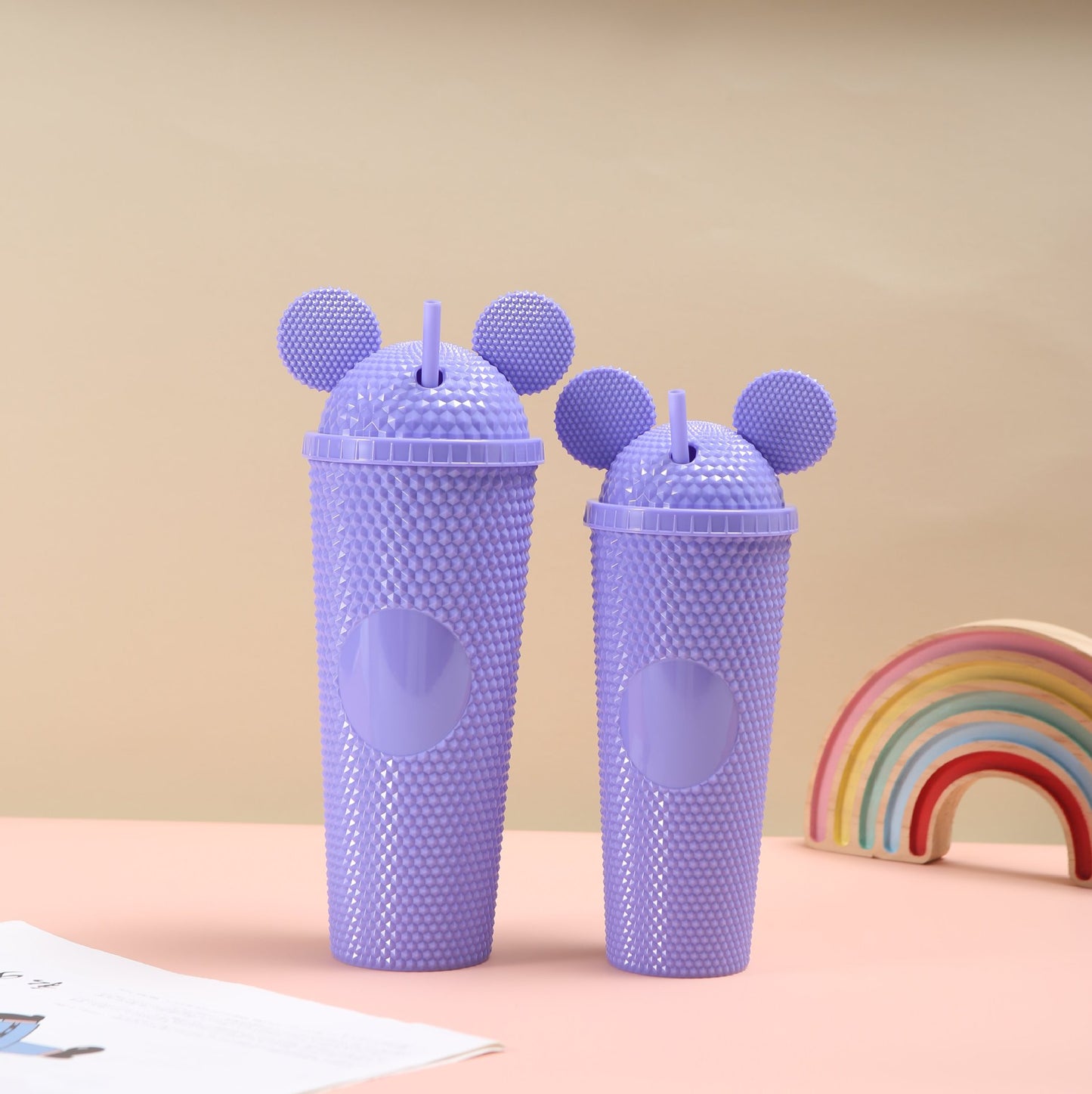 Damen Trendige und verspielte Becher mit Mickey-Maus-Ohren Karnz