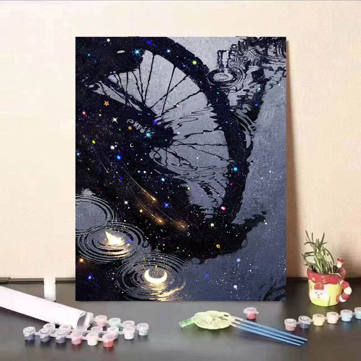 DIY Starry Night Malen nach Zahlen Kit Karnz