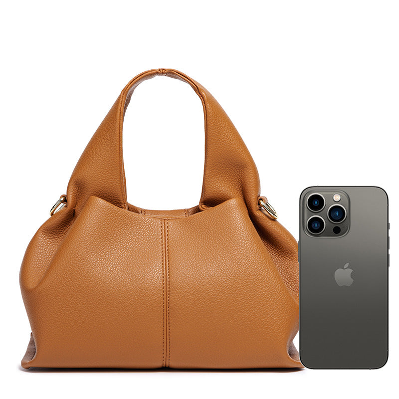 Chice Strukturierte Leder-Handtasche Karnz