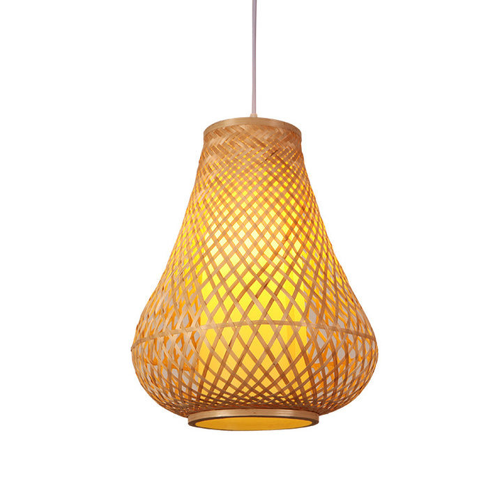 Woven Bamboo Deckenlampe