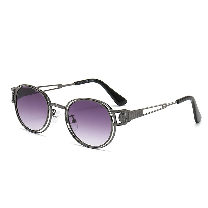 Damen Sonnenbrille mit modischem Metallrahmen und komfortablen Nasenpads Karnz