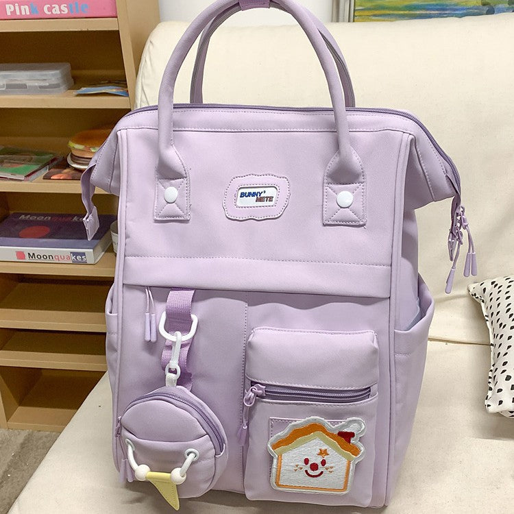 Stylischer Mehrfach-Taschen-Rucksack Karnz