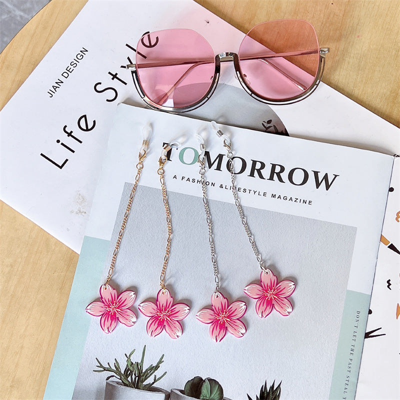 Floral Charm Dangle Ohrringe Karnz