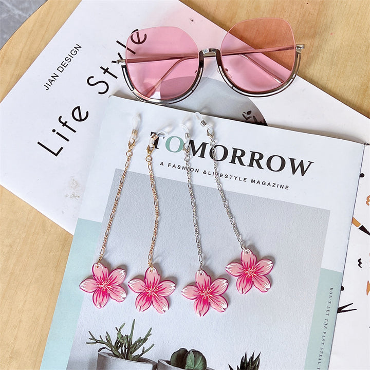 Floral Charm Dangle Ohrringe Karnz