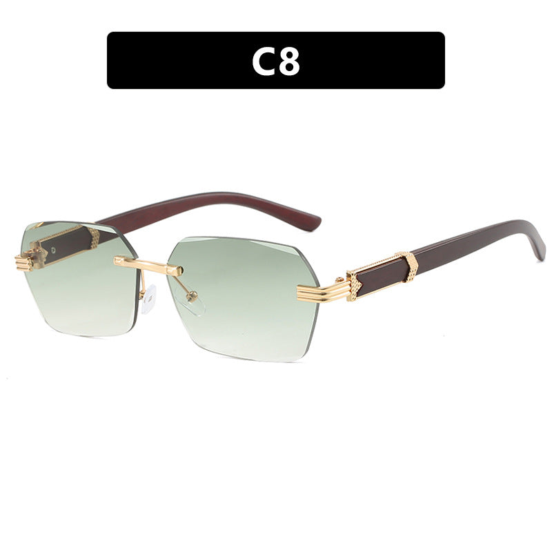Damen geometrische Brille Karnz