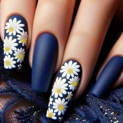 Florale Design Acryl Nagelkunst Verbesserungen Karnz