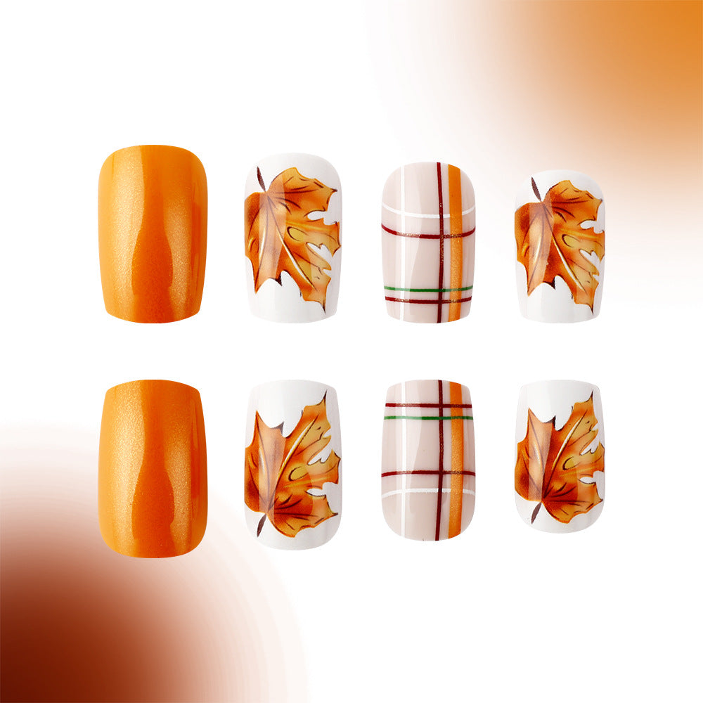 Herbst-inspiriertes Nagelkunstset Karnz