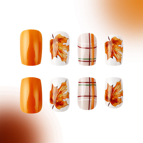 Herbst-inspiriertes Nagelkunstset Karnz