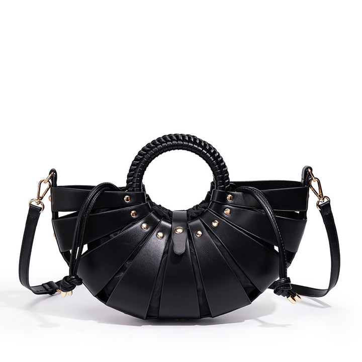 Elegante fächerförmige Handtasche Karnz