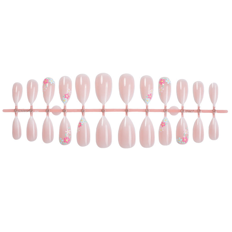 Floral Decorative Press-On Nail Set Karnz 1788496020