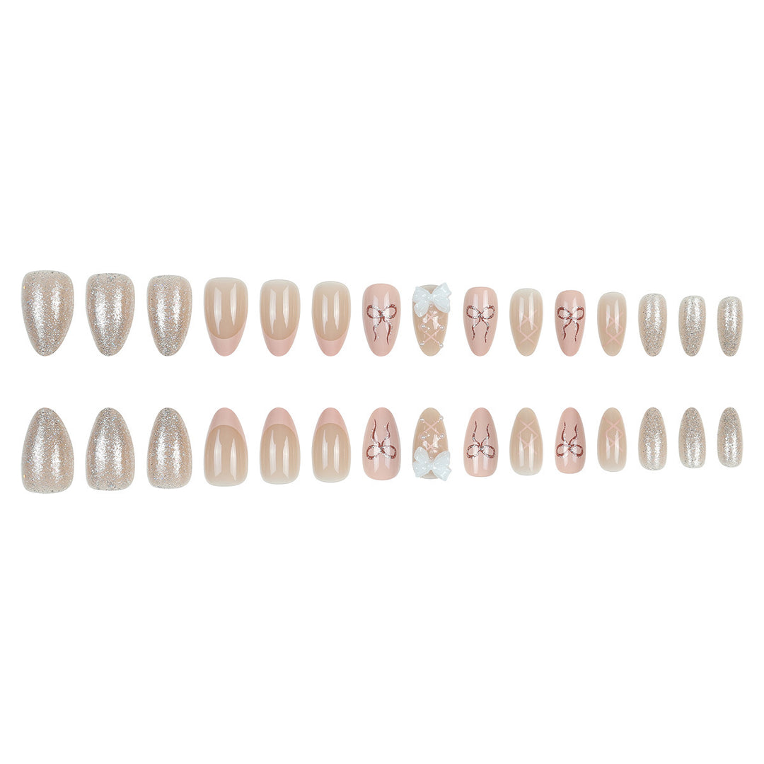 Elegante Nail Art Künstliche Nägel Karnz