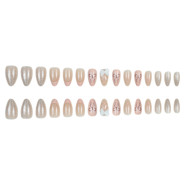 Elegante Nail Art Künstliche Nägel Karnz