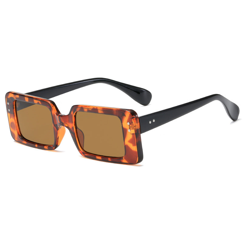Damen modische quadratische Sonnenbrille mit modernem Design und UV-Schutz Karnz