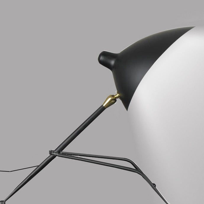 Moderne verstellbare Schreibtischlampe mit minimalistischen Design