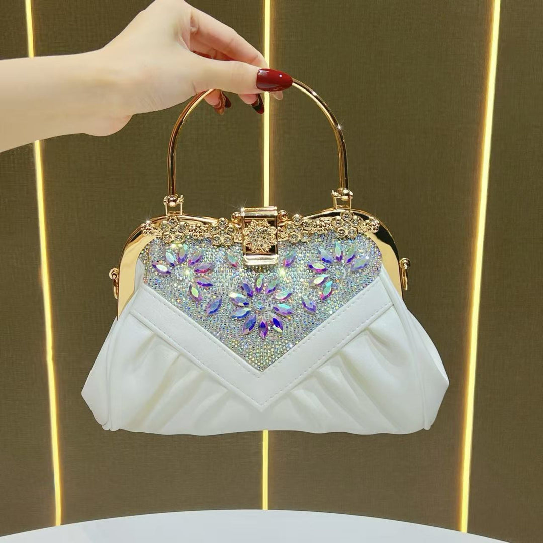 Elegante dekorative Handtasche für den Abend