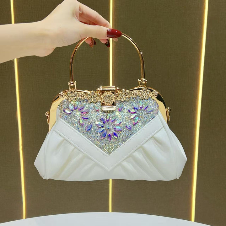 Elegante dekorative Handtasche für den Abend
