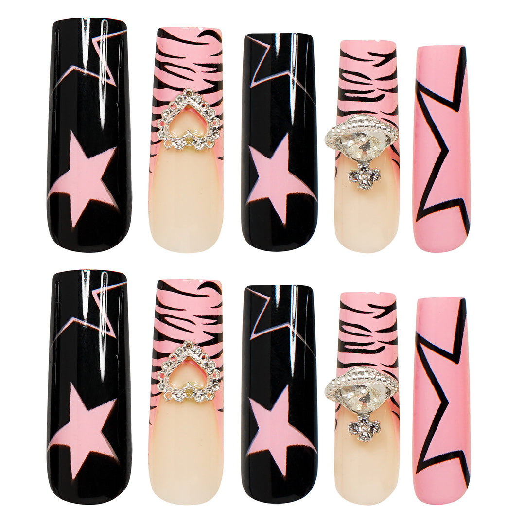 Künstlerisches Stiletto Nagelkunstset Karnz